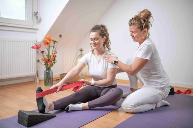 Engpassdehnung nach Liebscher & Bracht-Therapie